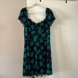 Bar III Flower Party Dress